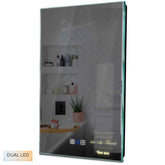 Specchio LED Verticale | Pulsanti touch | Funzione anti-appannamento | Temperatura di colore regolabile - Reyze Serie Motivated Modello 4